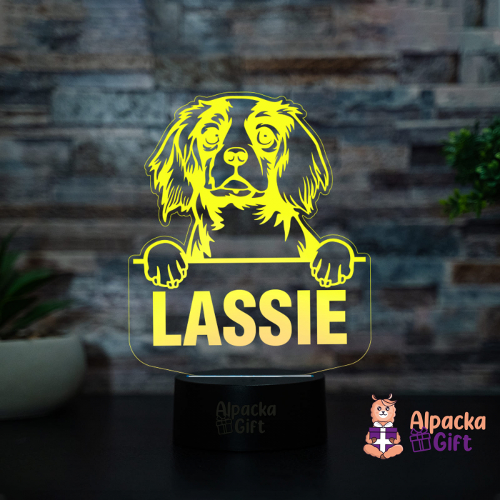 Lampă 3D - Cavalier King Charles Spaniel [3]