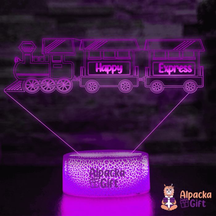 Lampă 3D Tren [4]