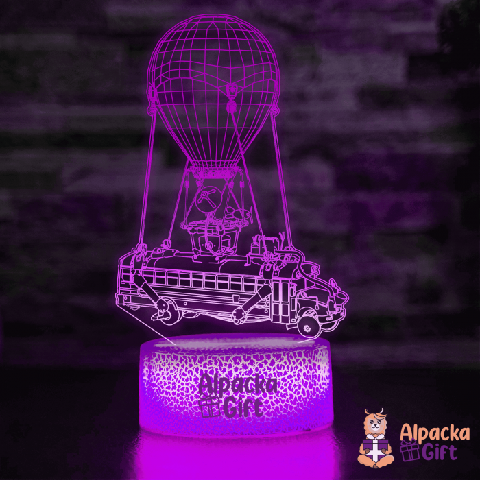 Lampă 3D - Autobus Plutitor [3]