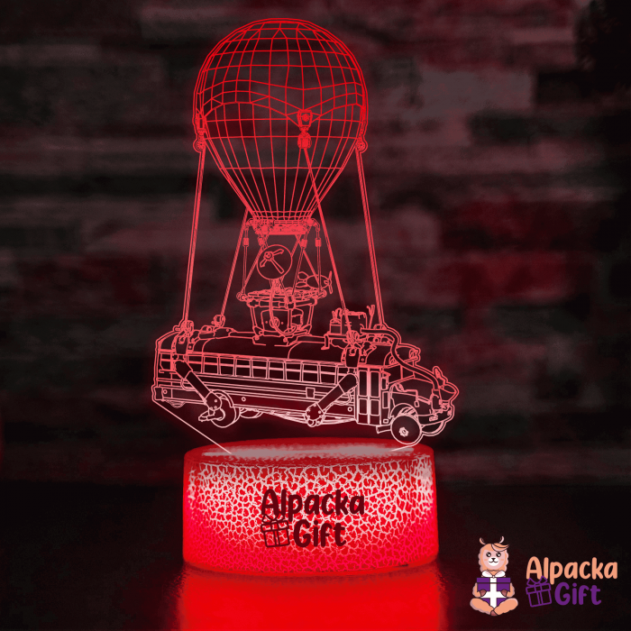 Lampă 3D - Autobus Plutitor [4]