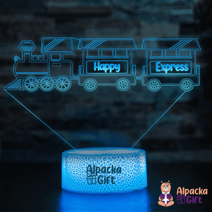 Lampă 3D Tren [2]