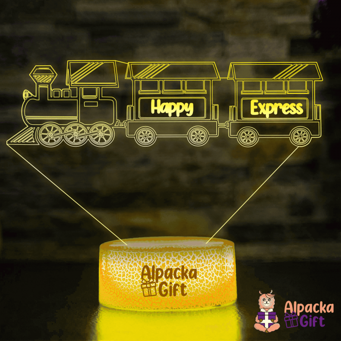 Lampă 3D Tren [3]