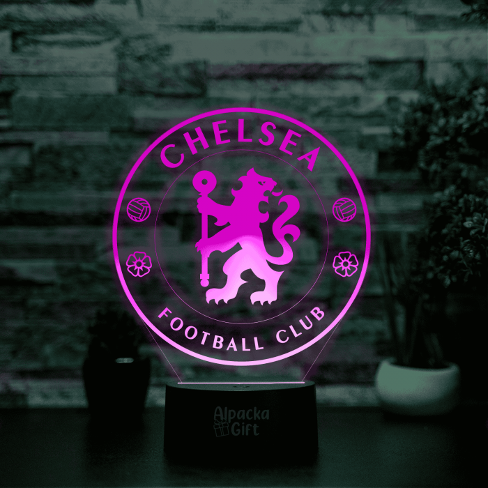 Lampa 3D Chelsea [4]