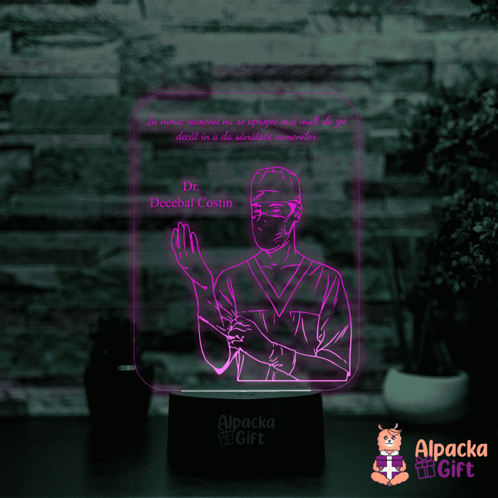 Lampă 3D - Chirurg [4]