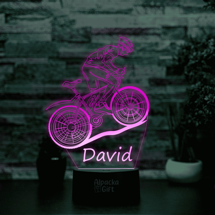 Lampă 3D -  Mountain Bike [3]