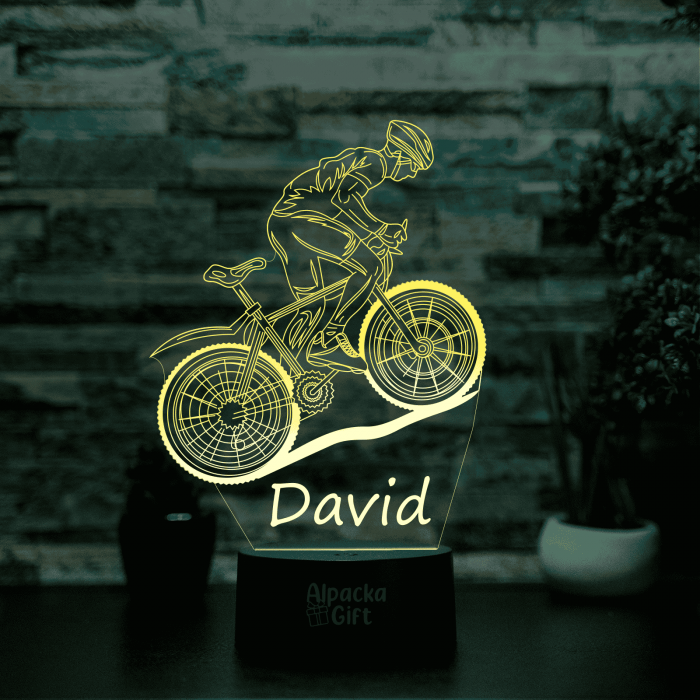 Lampă 3D -  Mountain Bike [2]