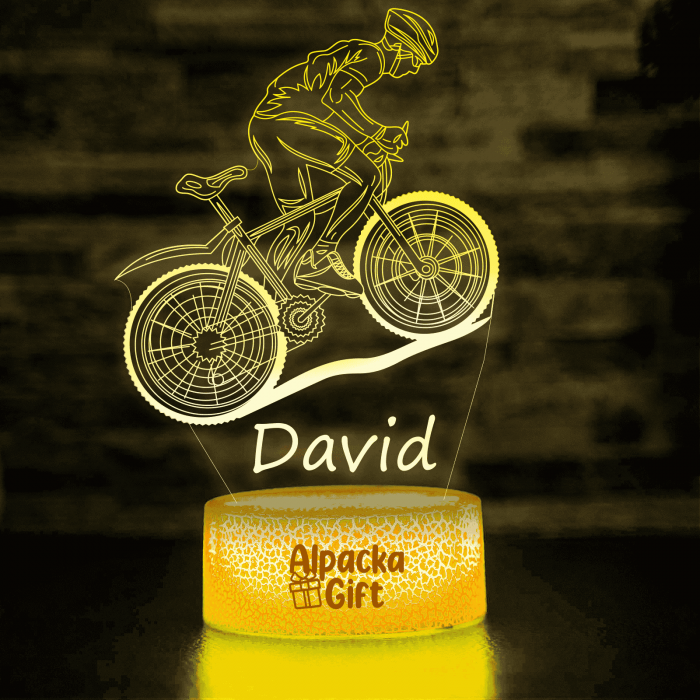 Lampă 3D -  Mountain Bike [2]
