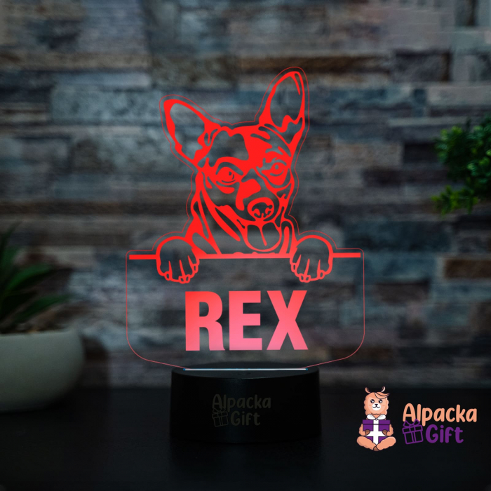 Lampă 3D - Cihuahua [2]