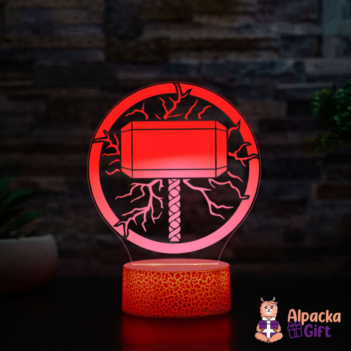 Lampa 3D - Ciocan Thor 2 [5]