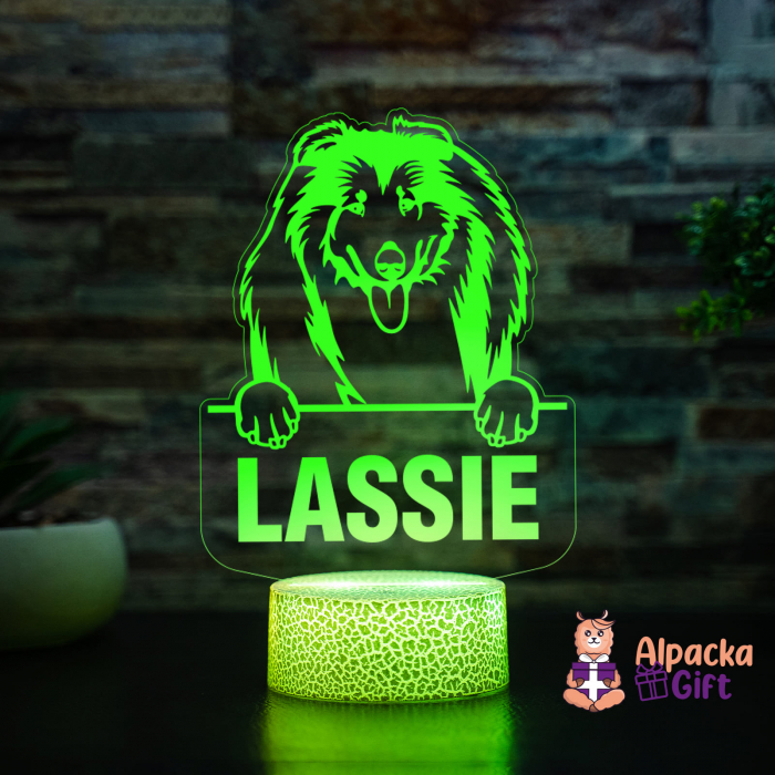 Lampă 3D - Collies [4]