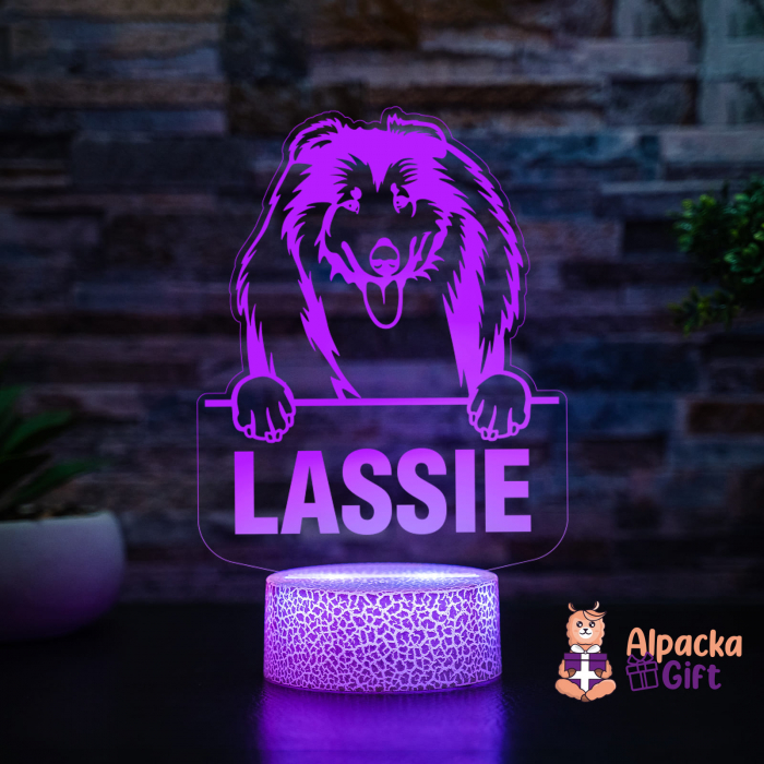 Lampă 3D - Collies [3]