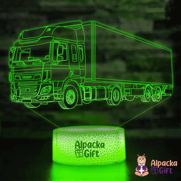 Lampă 3D - Commercial Truck 2 [2]