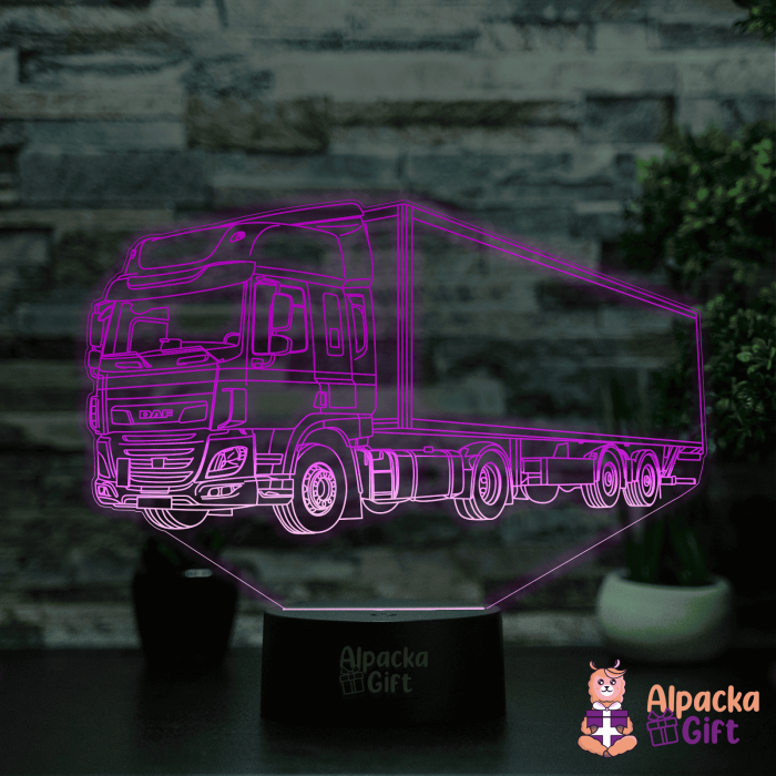 Lampă 3D - Commercial Truck 2 [4]