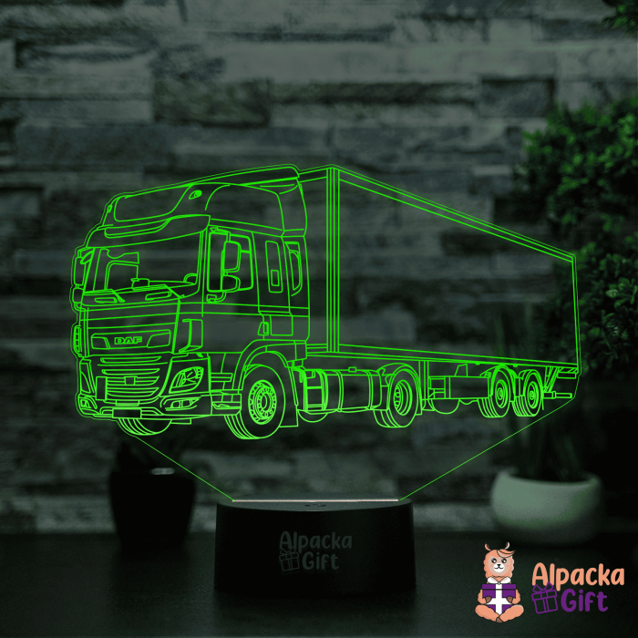 Lampă 3D - Commercial Truck 2 [3]