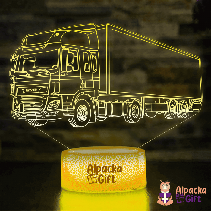 Lampă 3D - Commercial Truck 2 [5]