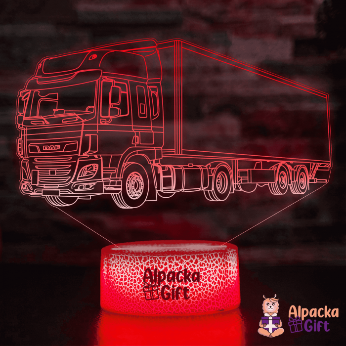 Lampă 3D - Commercial Truck 2 [3]