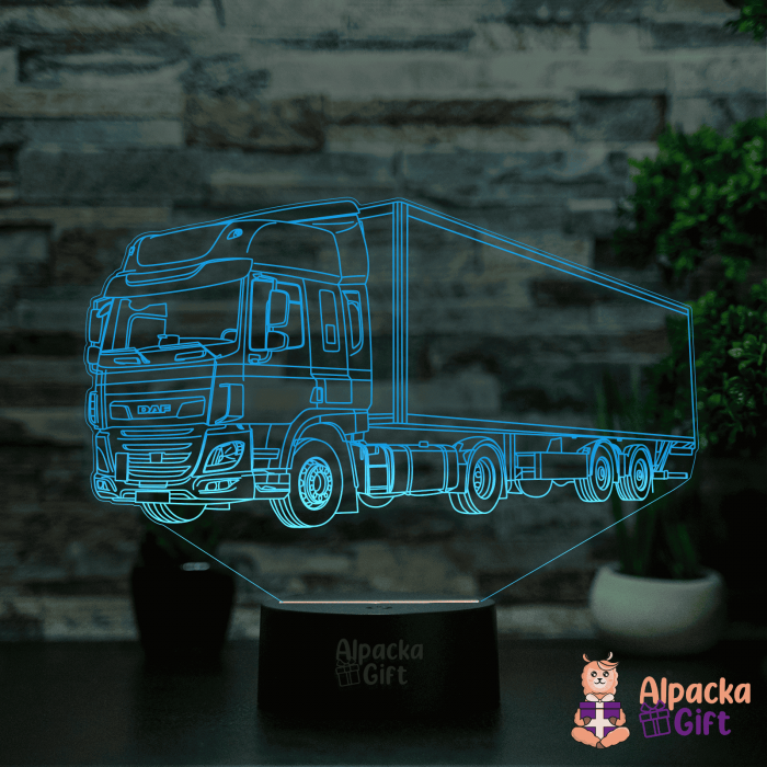 Lampă 3D - Commercial Truck 2 [5]