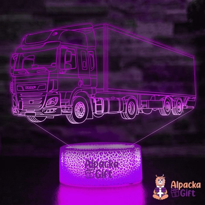Lampă 3D - Commercial Truck 2 [4]
