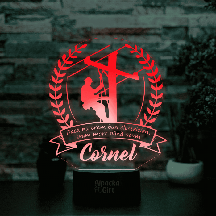 Lampă 3D - Electrician 1 [4]