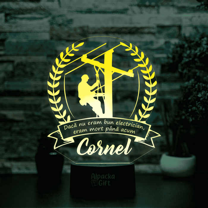 Lampă 3D - Electrician 1 [2]