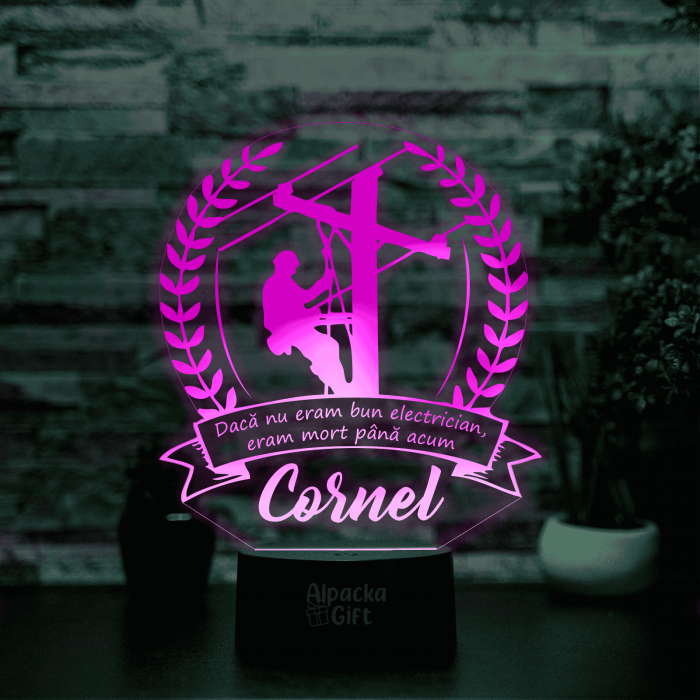 Lampă 3D - Electrician 1 [3]