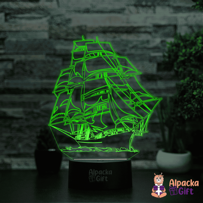 Lampă 3D - Corabie [3]
