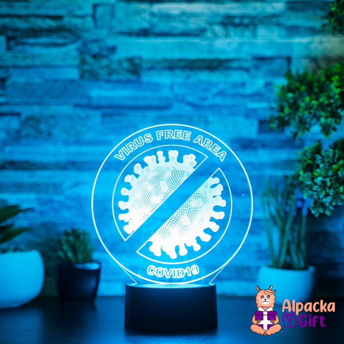 Lampă 3D Covid 19 [3]