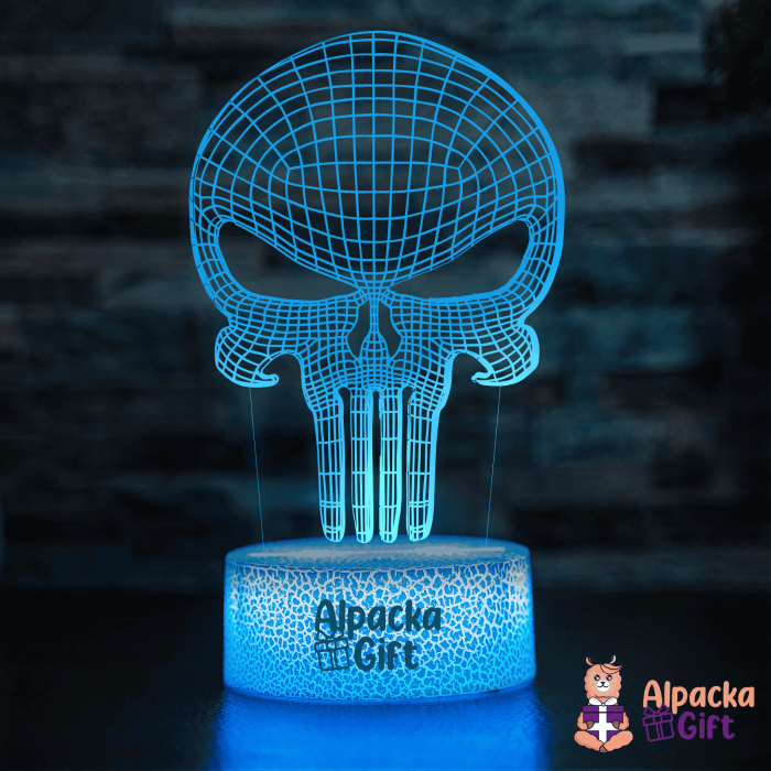 Lampă 3D - Punisher [2]