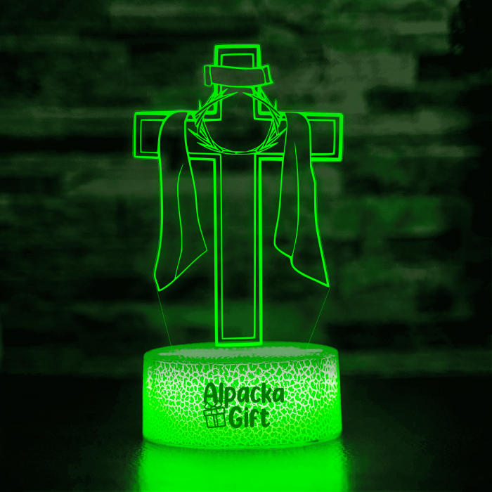 Lampă 3D - Cruce 3 [5]
