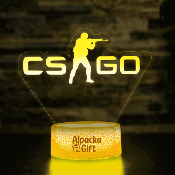 Lampă 3D - CSGO [1]