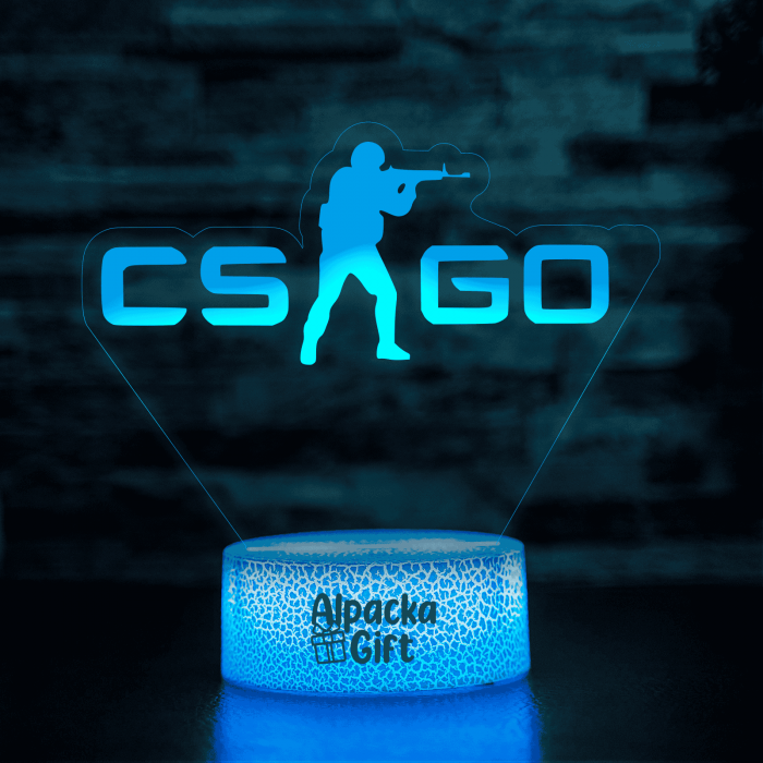Lampă 3D - CSGO [2]