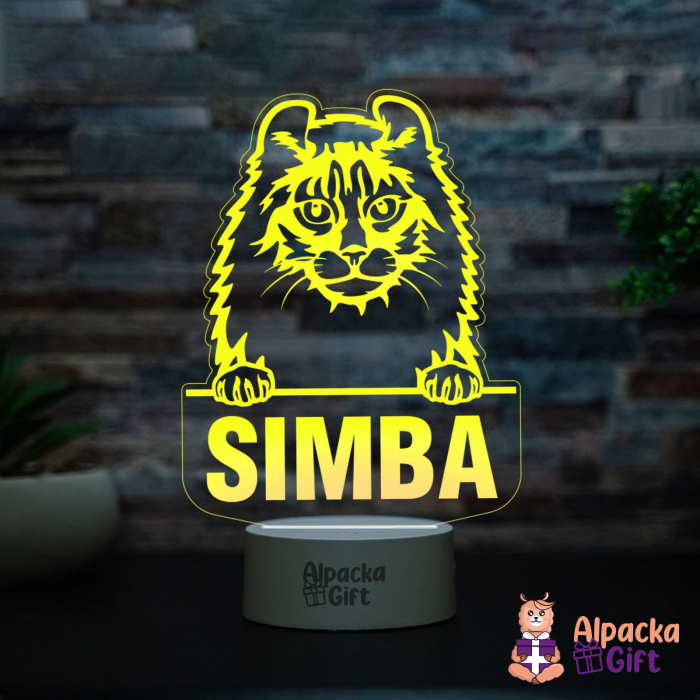 Lampă 3D Curl American [3]