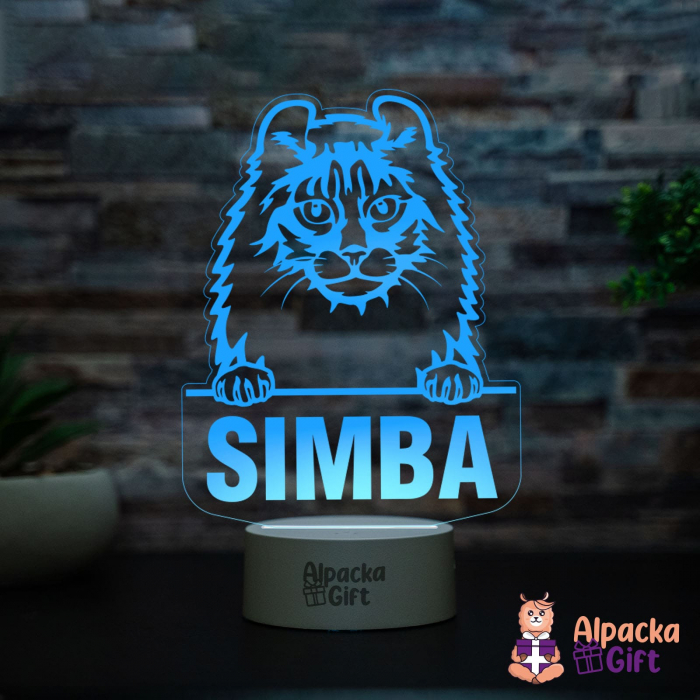 Lampă 3D Curl American [4]