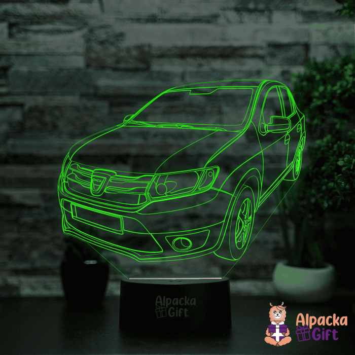 Lampa 3D Dacia Logan [3]