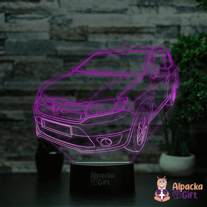 Lampa 3D Dacia Logan [2]