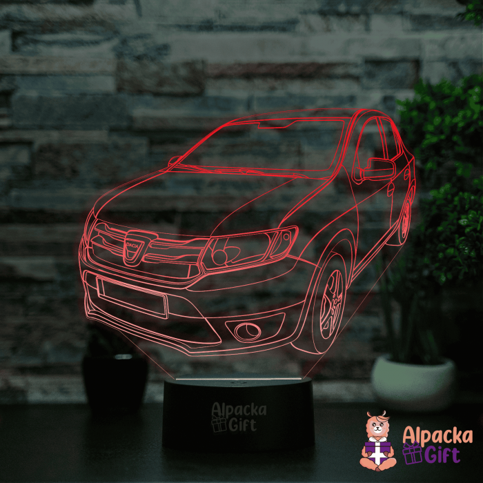 Lampa 3D Dacia Logan [5]