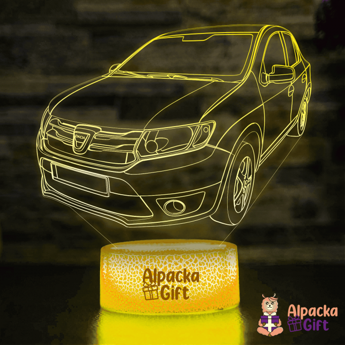 Lampa 3D Dacia Logan [4]