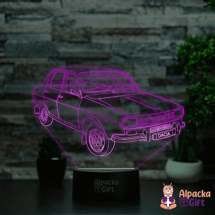 Lampa 3D Dacia 1300 [2]