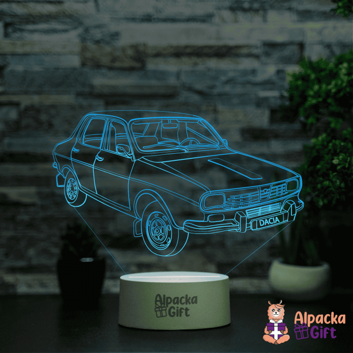 Lampa 3D Dacia 1300 [2]