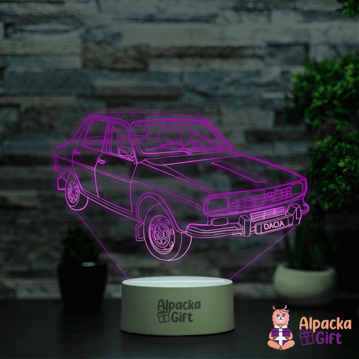 Lampa 3D Dacia 1300 [4]