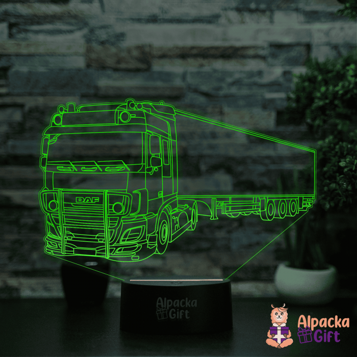 Lampă 3D - DAF Commercial Truck [2]