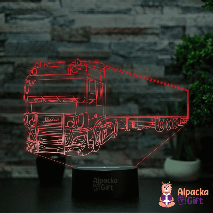 Lampă 3D - DAF Commercial Truck [3]