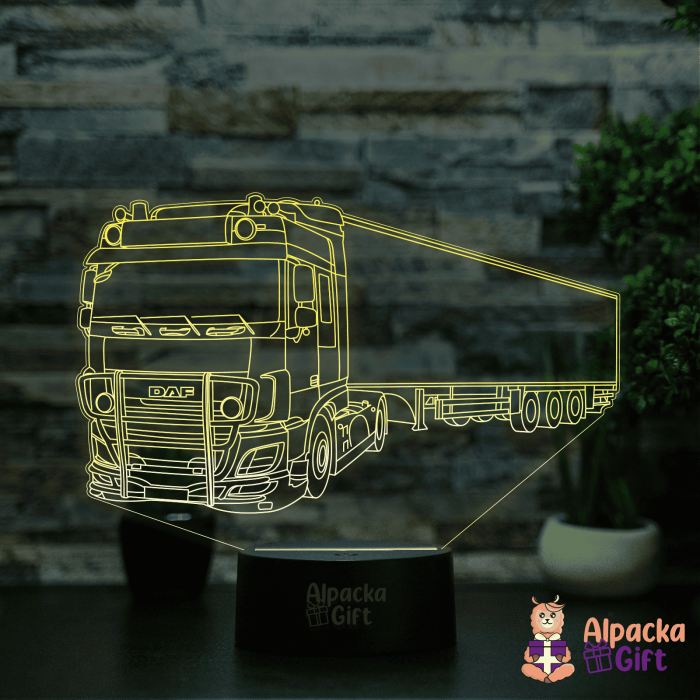 Lampă 3D - DAF Commercial Truck [5]