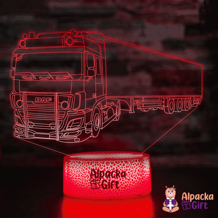 Lampă 3D - DAF Commercial Truck [3]