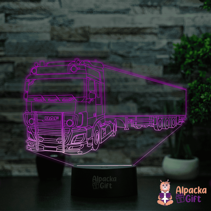 Lampă 3D - DAF Commercial Truck [4]