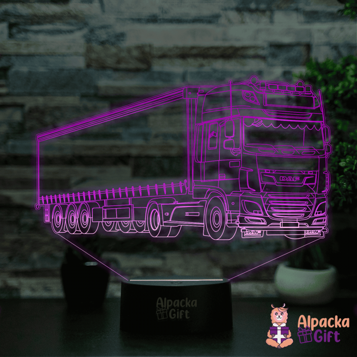 Lampă 3D DAF XF 460 FT - Camion [4]
