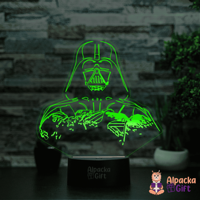 Lampa 3D -Darth Vader 2 [3]