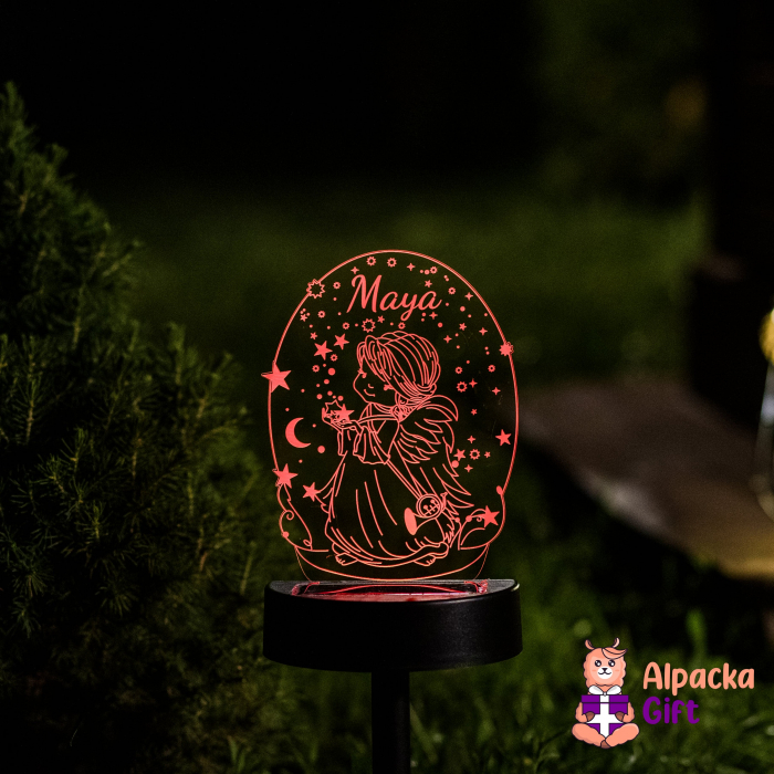 Lampă 3D Îngeraș [6]