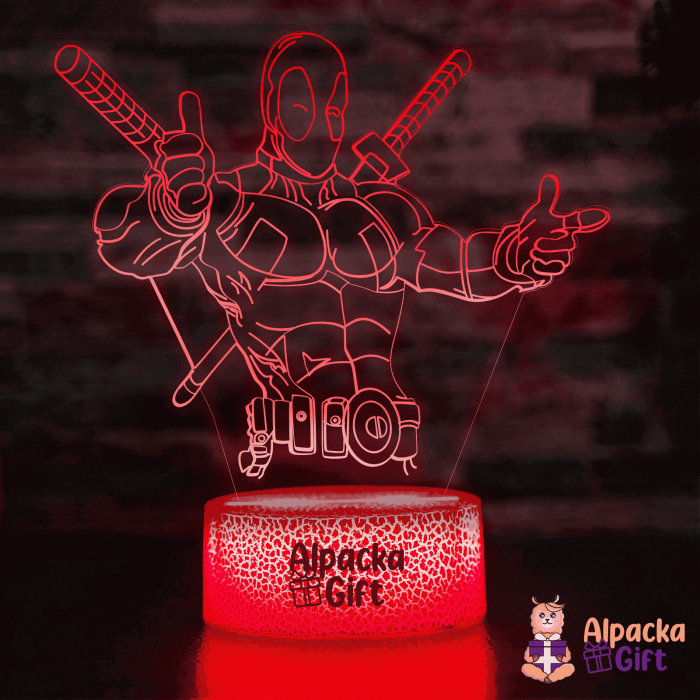 Lampa 3D -Deadpool [3]