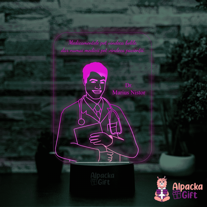 Lampă 3D - Doctor [3]